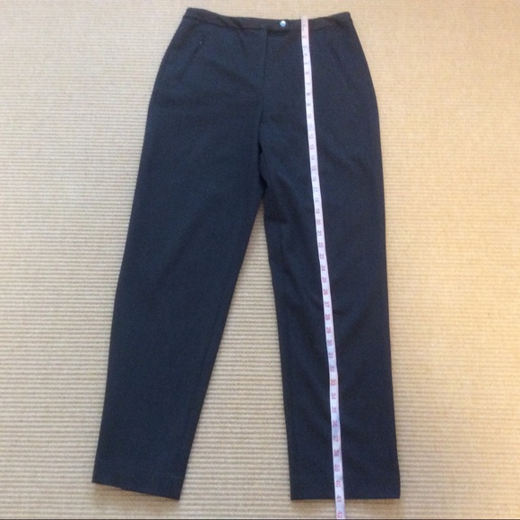 Talbots Straight Leg Stretch Pants Gray Size 8 - Picture 13 of 14
